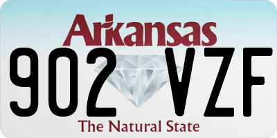 AR license plate 902VZF