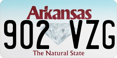 AR license plate 902VZG