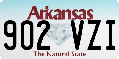 AR license plate 902VZI