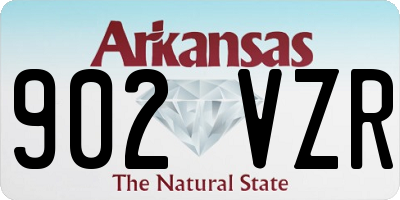 AR license plate 902VZR
