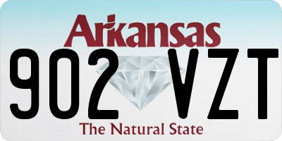 AR license plate 902VZT