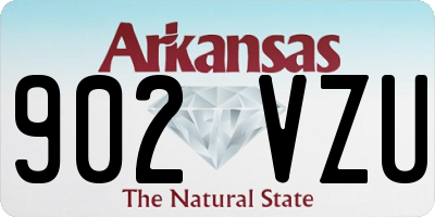 AR license plate 902VZU