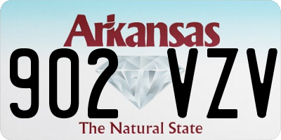 AR license plate 902VZV