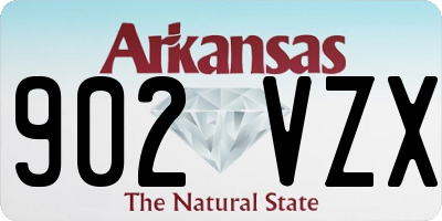 AR license plate 902VZX