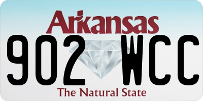 AR license plate 902WCC