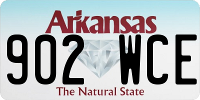 AR license plate 902WCE