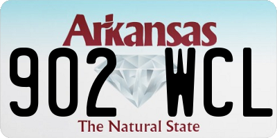 AR license plate 902WCL