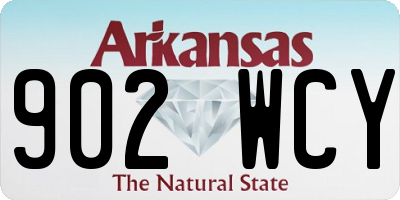 AR license plate 902WCY