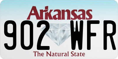 AR license plate 902WFR