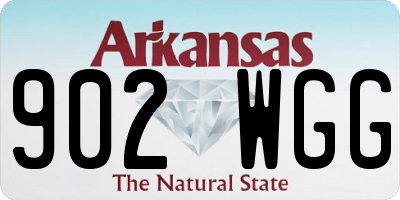 AR license plate 902WGG