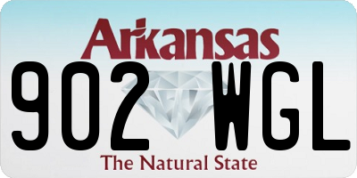 AR license plate 902WGL