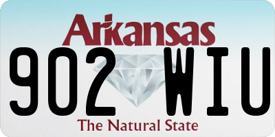 AR license plate 902WIU