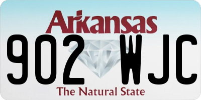 AR license plate 902WJC