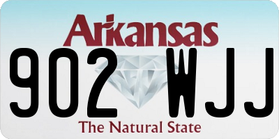AR license plate 902WJJ