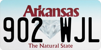 AR license plate 902WJL