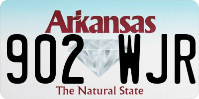 AR license plate 902WJR