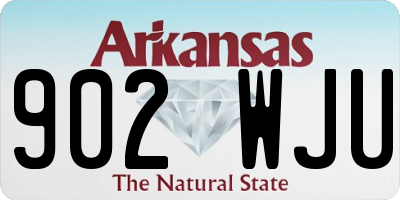 AR license plate 902WJU