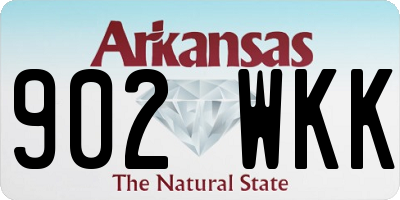 AR license plate 902WKK