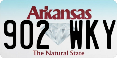 AR license plate 902WKY