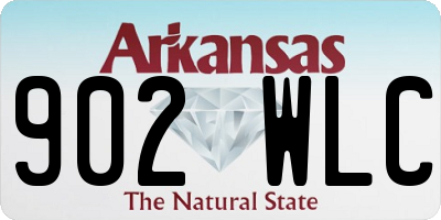 AR license plate 902WLC