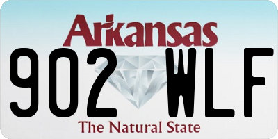 AR license plate 902WLF