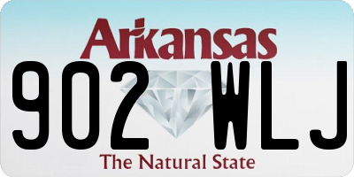 AR license plate 902WLJ