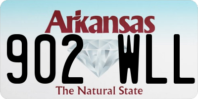 AR license plate 902WLL