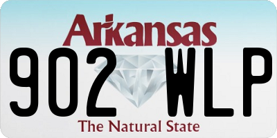 AR license plate 902WLP