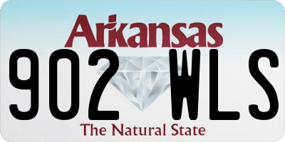 AR license plate 902WLS