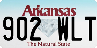 AR license plate 902WLT