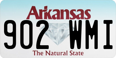 AR license plate 902WMI
