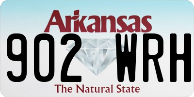 AR license plate 902WRH