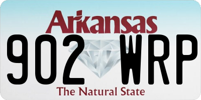 AR license plate 902WRP