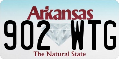 AR license plate 902WTG