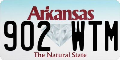 AR license plate 902WTM