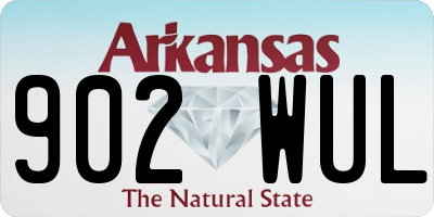 AR license plate 902WUL