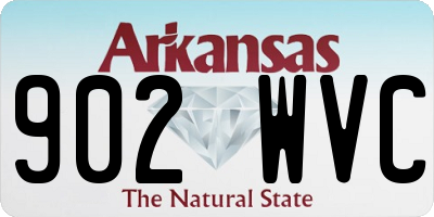 AR license plate 902WVC