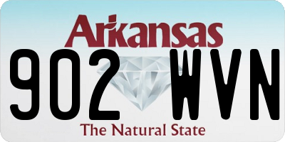 AR license plate 902WVN