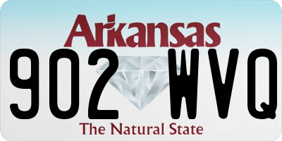 AR license plate 902WVQ