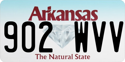 AR license plate 902WVV
