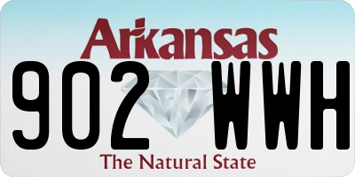 AR license plate 902WWH