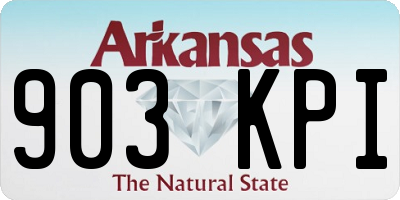 AR license plate 903KPI