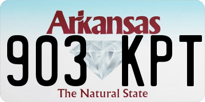 AR license plate 903KPT