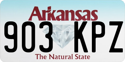 AR license plate 903KPZ