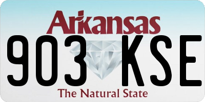 AR license plate 903KSE