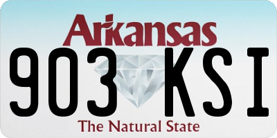 AR license plate 903KSI