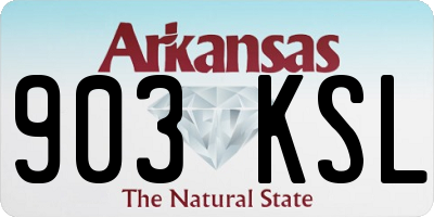 AR license plate 903KSL