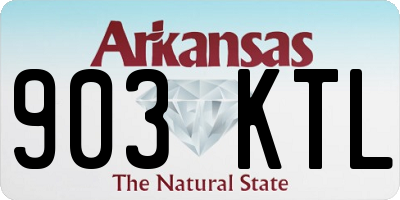 AR license plate 903KTL