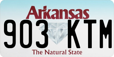 AR license plate 903KTM