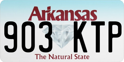 AR license plate 903KTP